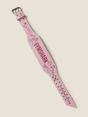 Gymshark Pink Graphic Weightlifting Belt for Women